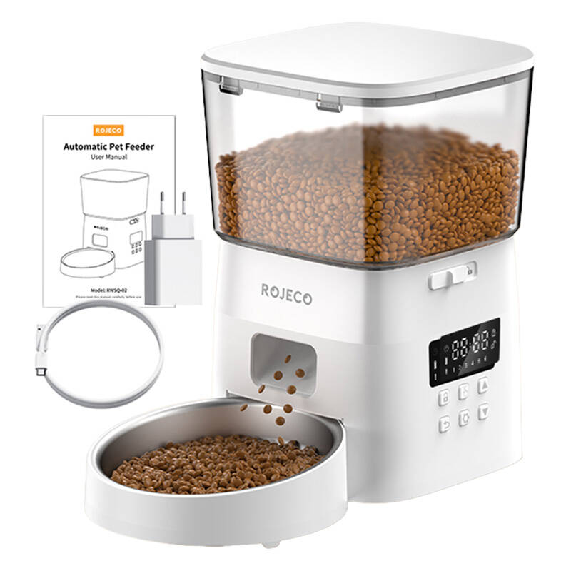 Smart Stainless Steel Cat Feeder