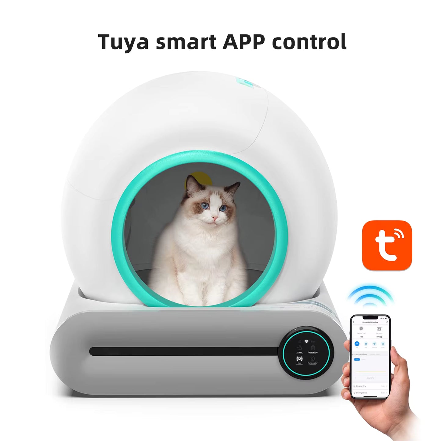 Premium Automatic Self Cleaning Litter Box