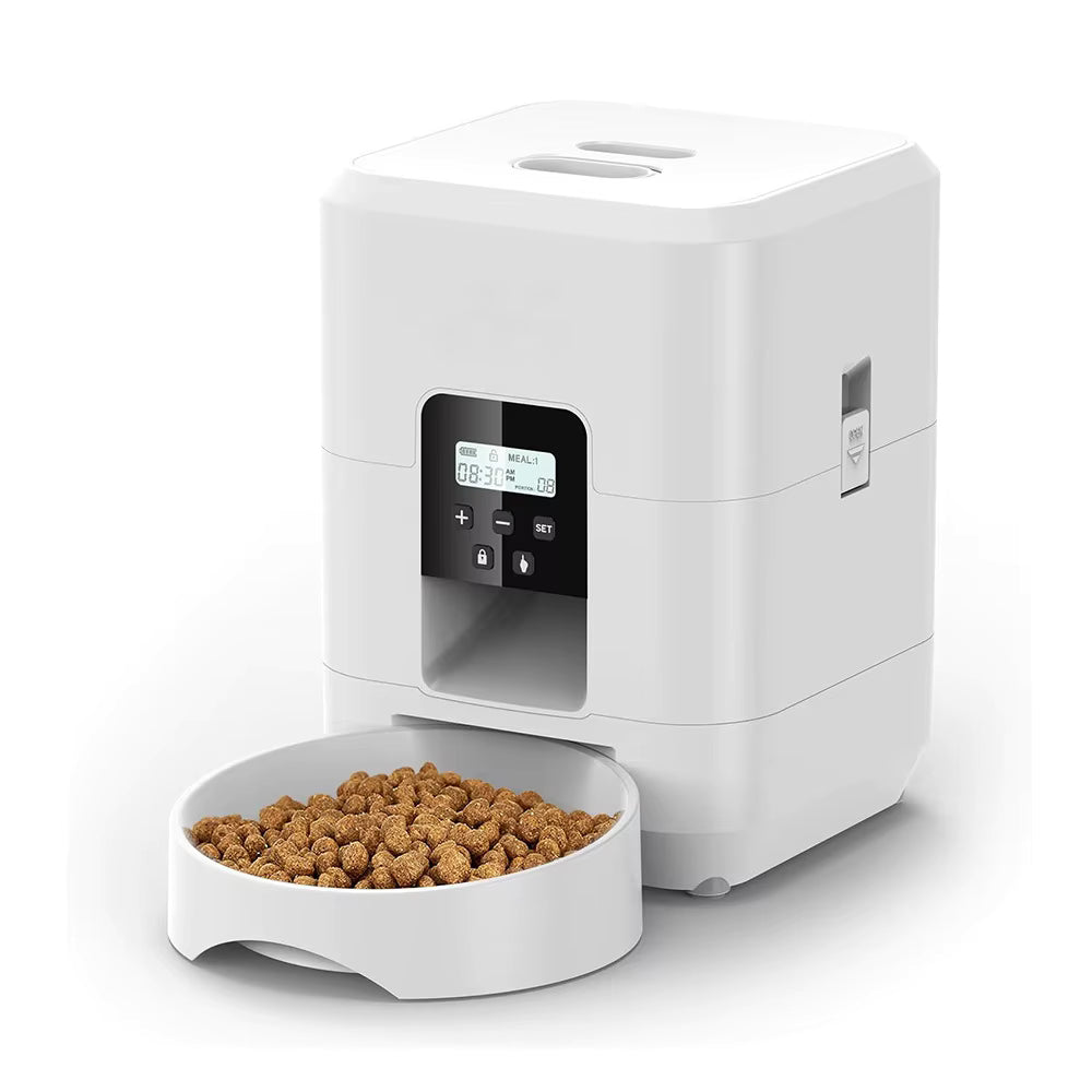 Smart Cat Feeder - Button or Wifi Controlled