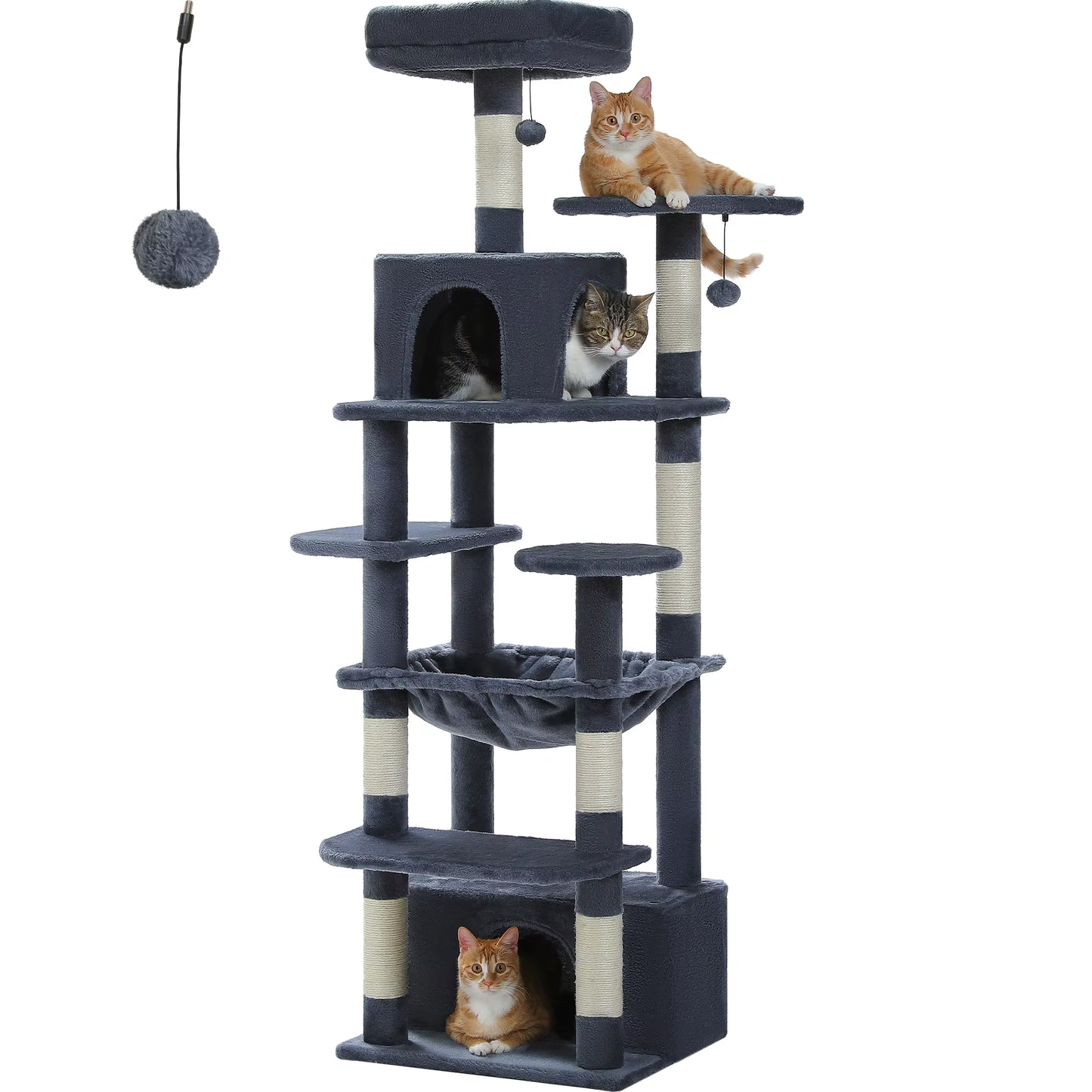 Spacious Asthetic Cat Tree - Bonus Haloween Edition