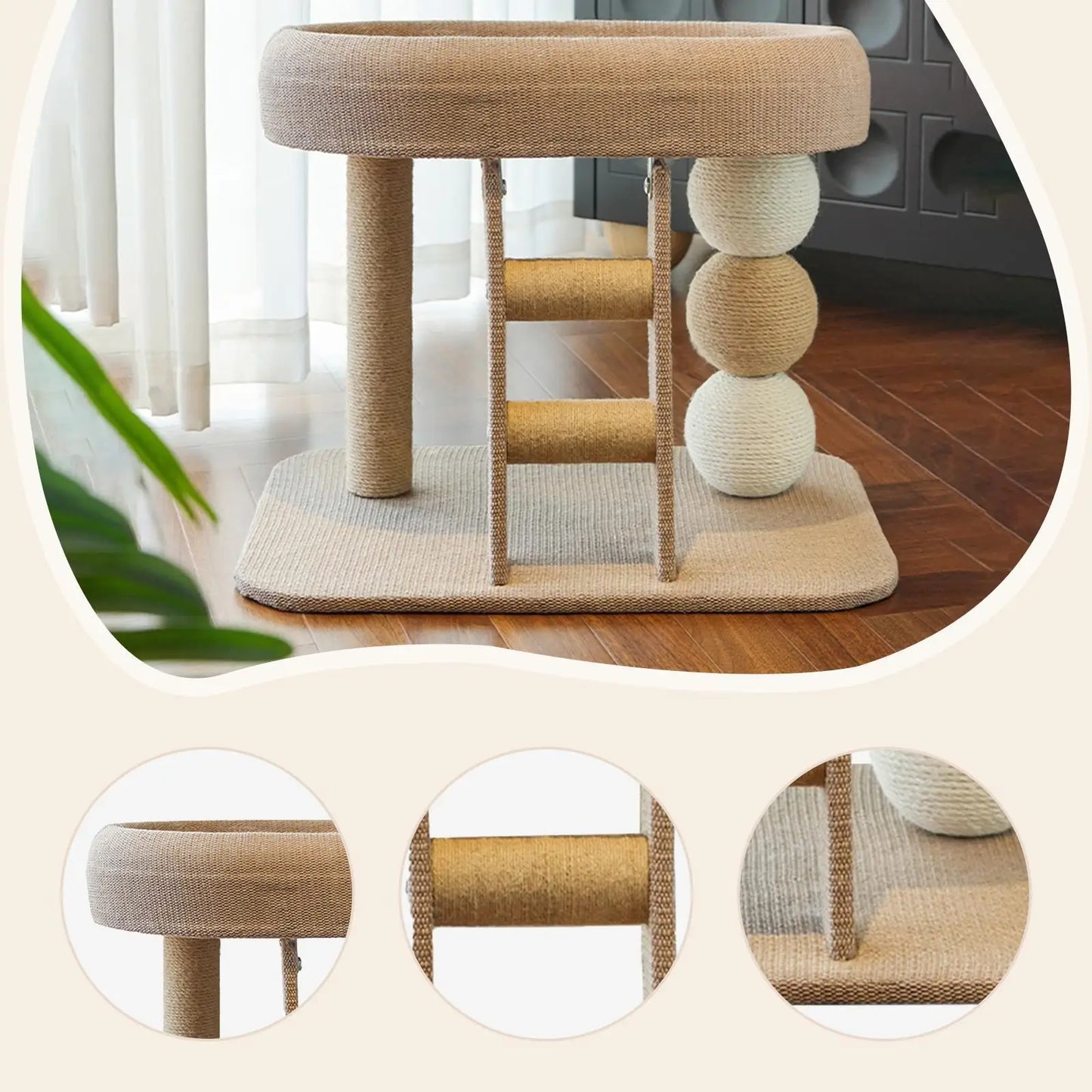Small Cat Tower With Bed Condo