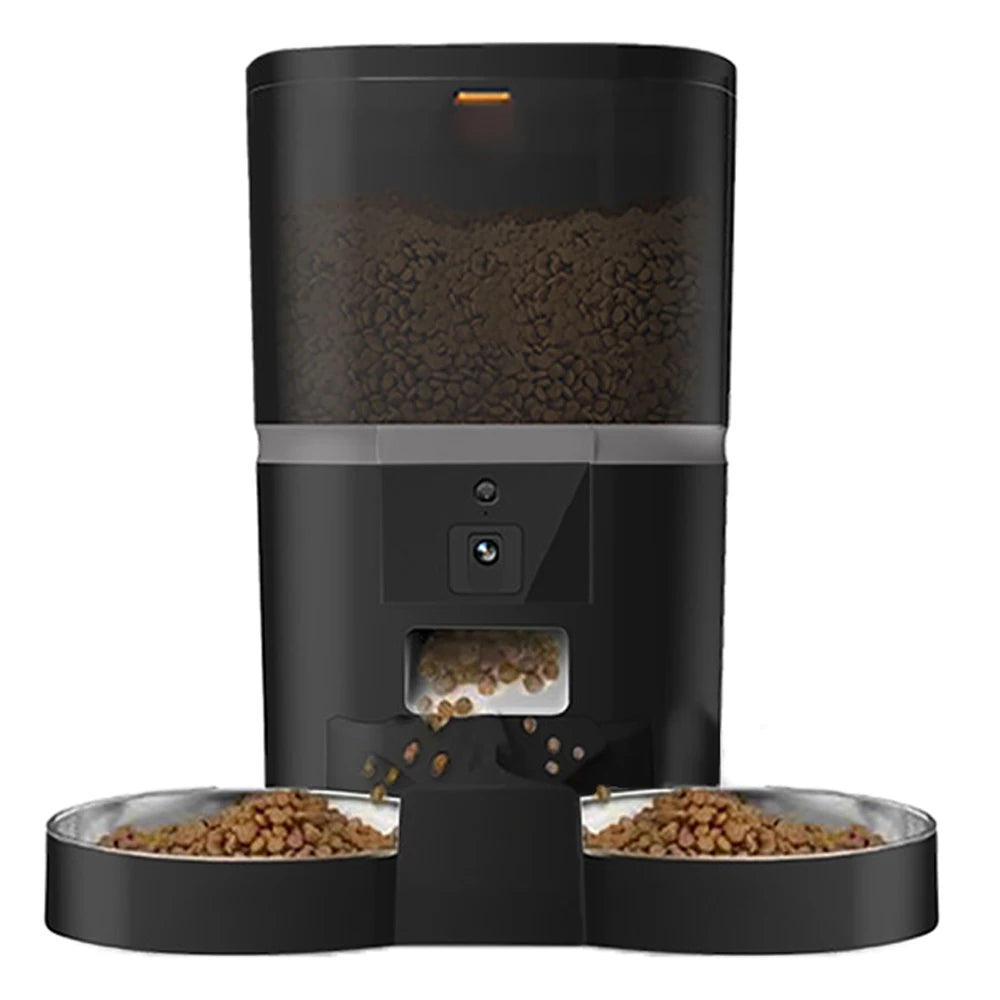 Smart Cat Food Dispenser With Camera