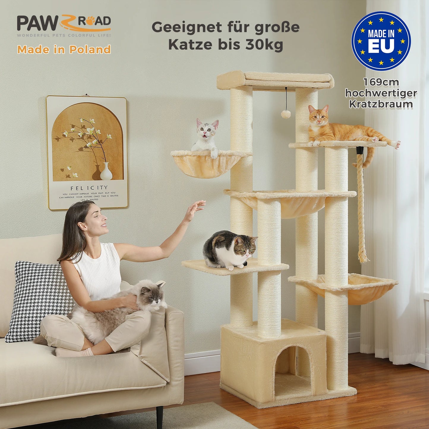 Multi Level Cat Tree