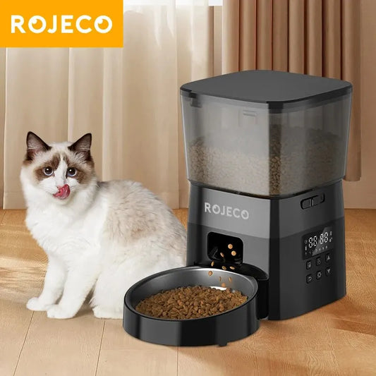 Smart Stainless Steel Cat Feeder