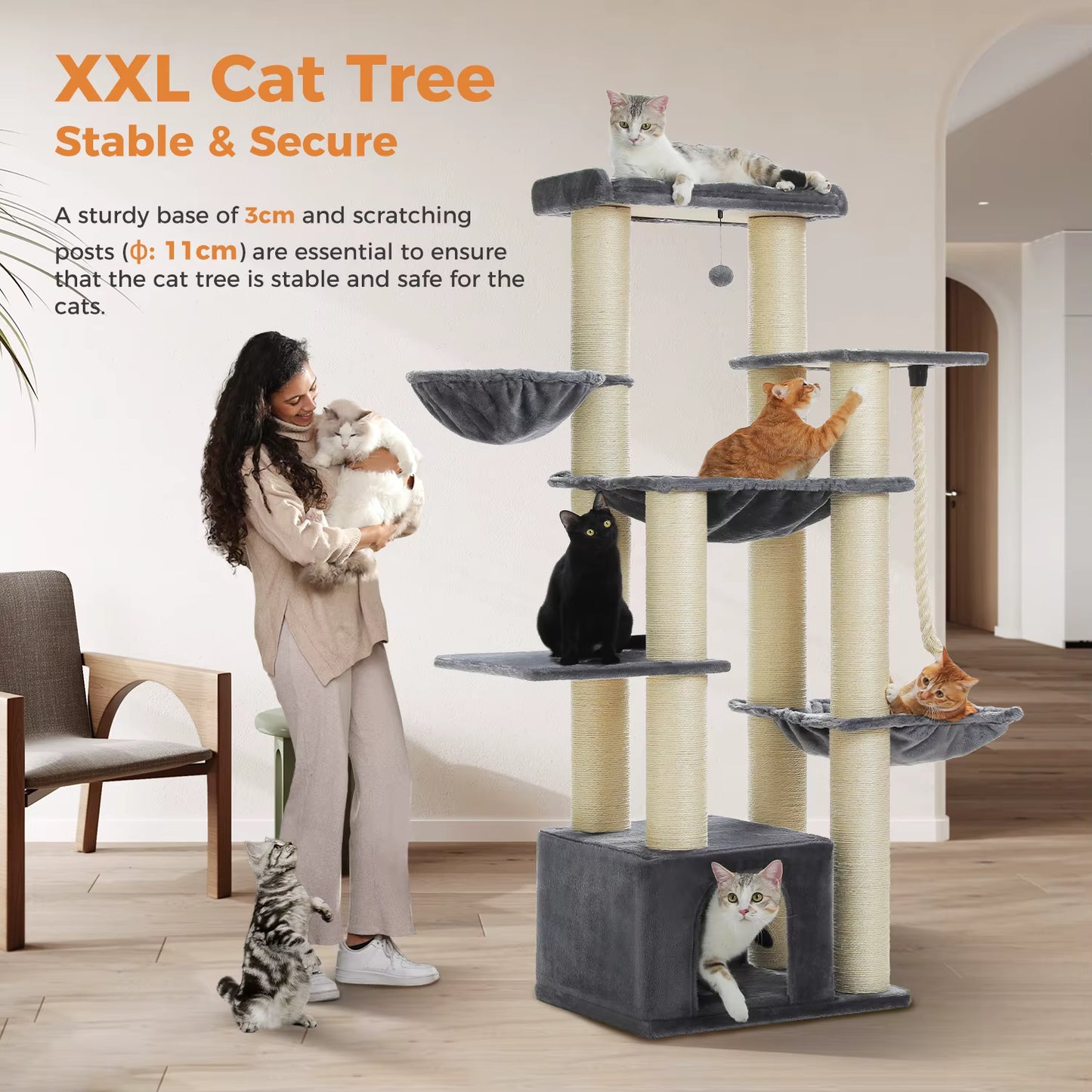 Multi Level Cat Tree