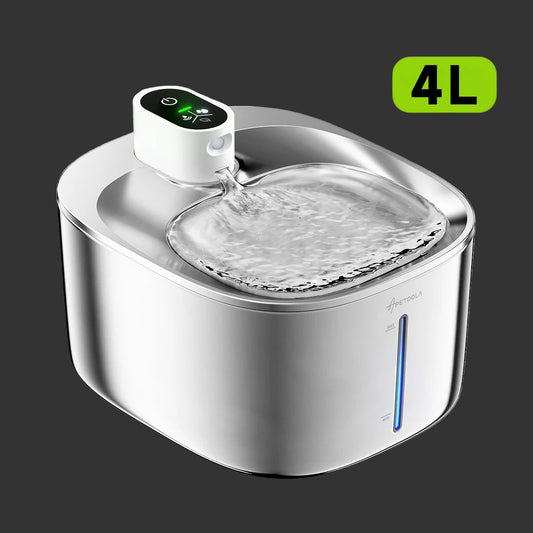 Premium Wireless Stainless Steel Cat Fountain