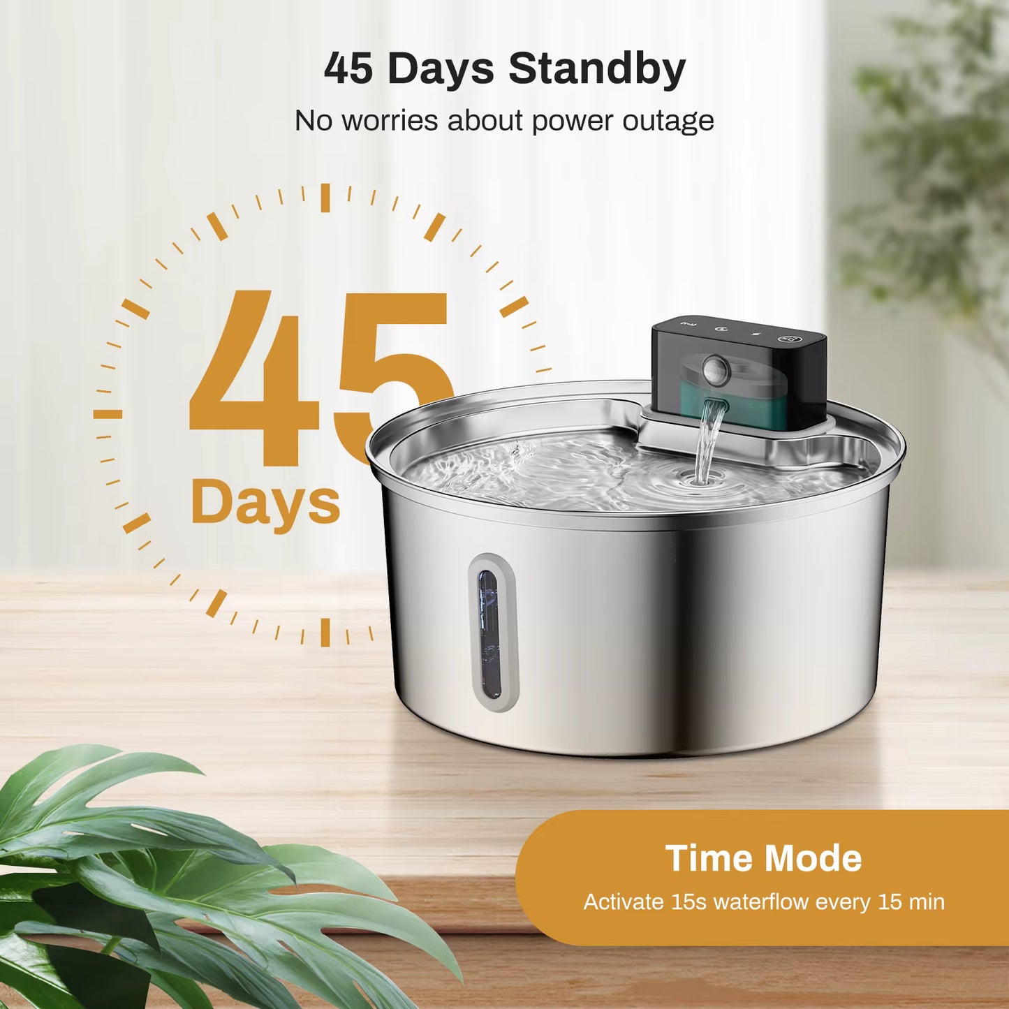 Wireless Motion Sensored Cat Water Dispenser