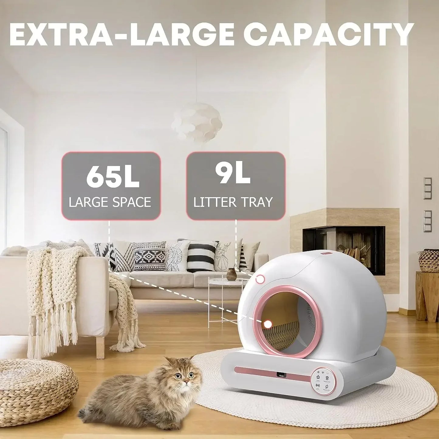 Premium Automatic Self Cleaning Litter Box
