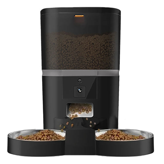 Smart Cat Food Dispenser With Camera