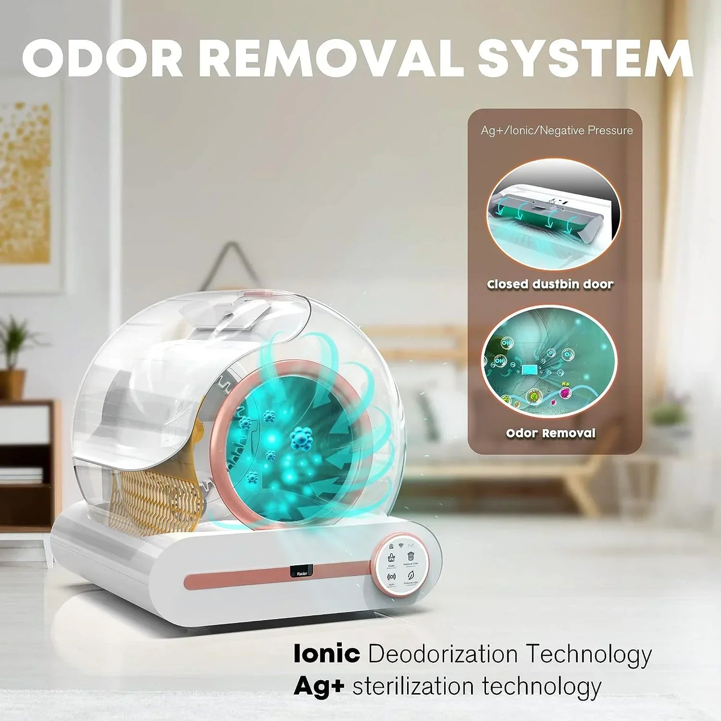 Premium Automatic Self Cleaning Litter Box