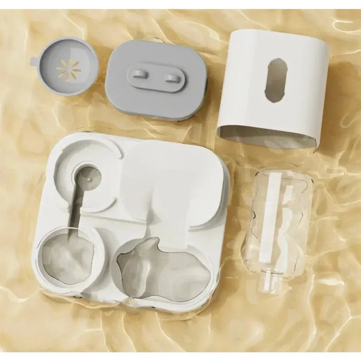 Cute Water And Food Cat Automatic Dispenser
