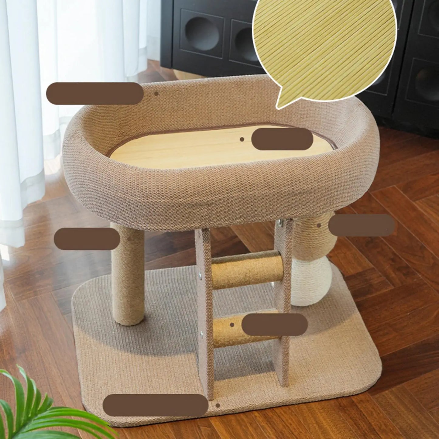 Small Cat Tower With Bed Condo