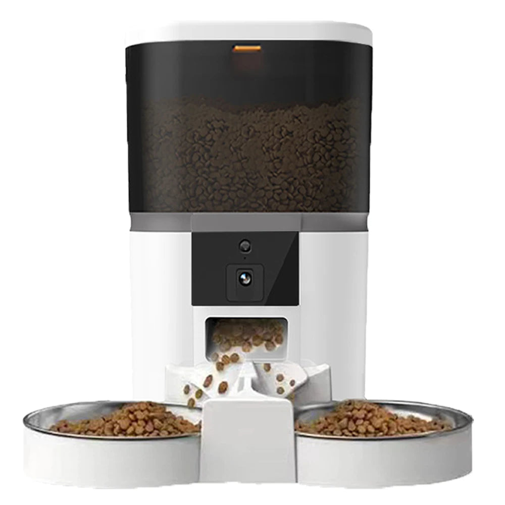 Smart Cat Food Dispenser With Camera